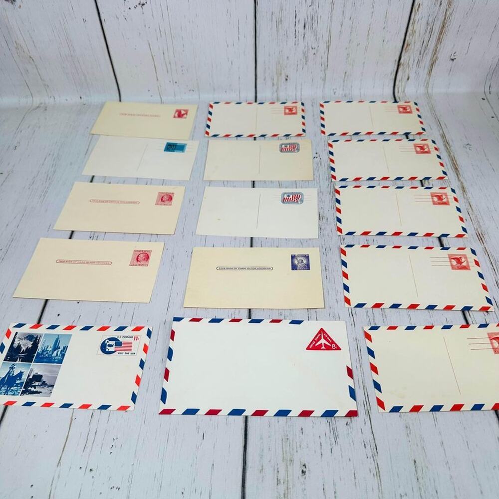 Lot Of 119 Post Card And Envelopes Post Marked 1940’s - 1970’s See Pictures - Picture 7 of 8